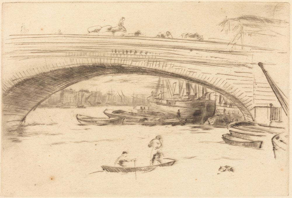 London Bridge - James McNeill Whistler
