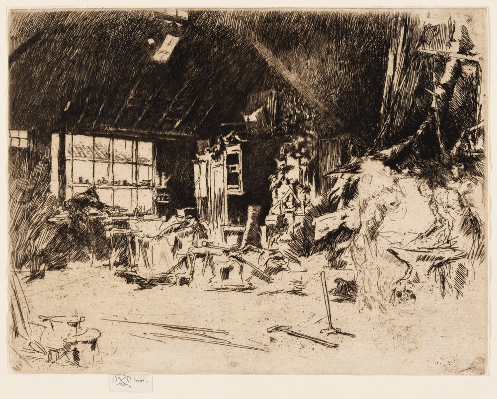 La Forge - James McNeill Whistler