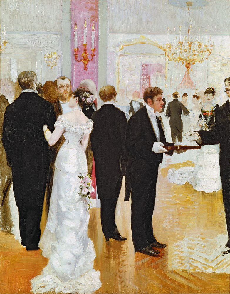 La Réception de mariage, vers 1900 - Jean Beraud
