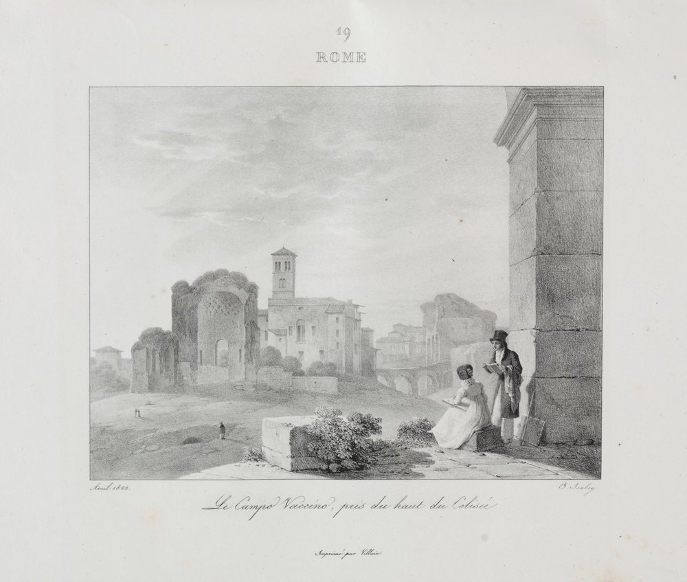 Voyage en Italie en 1822 - Jean-Baptiste Isabey