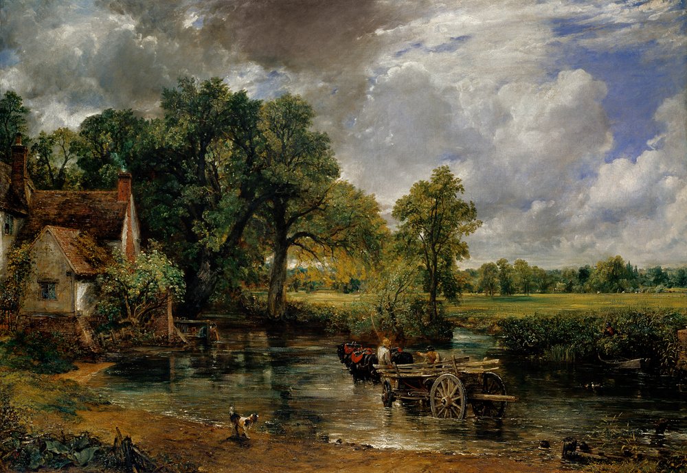 La Charrette de foin, 1821 - John Constable