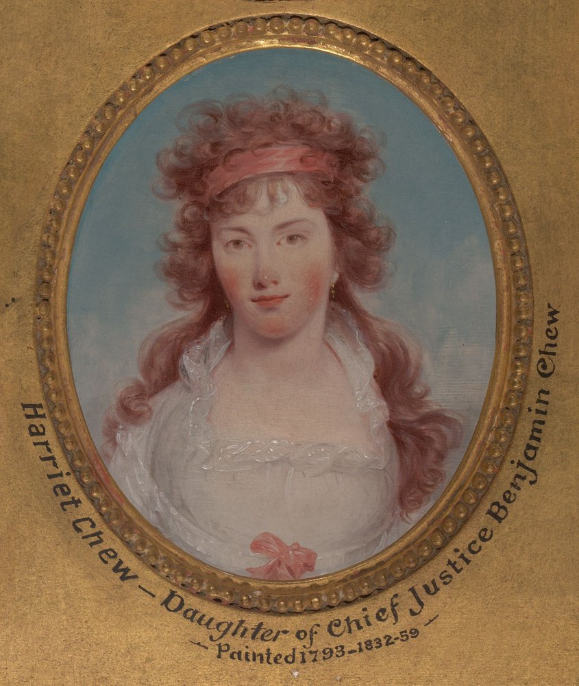 Harriet Chew, devenue Harriet Chew Carroll, 1775-1861 - John Trumbull