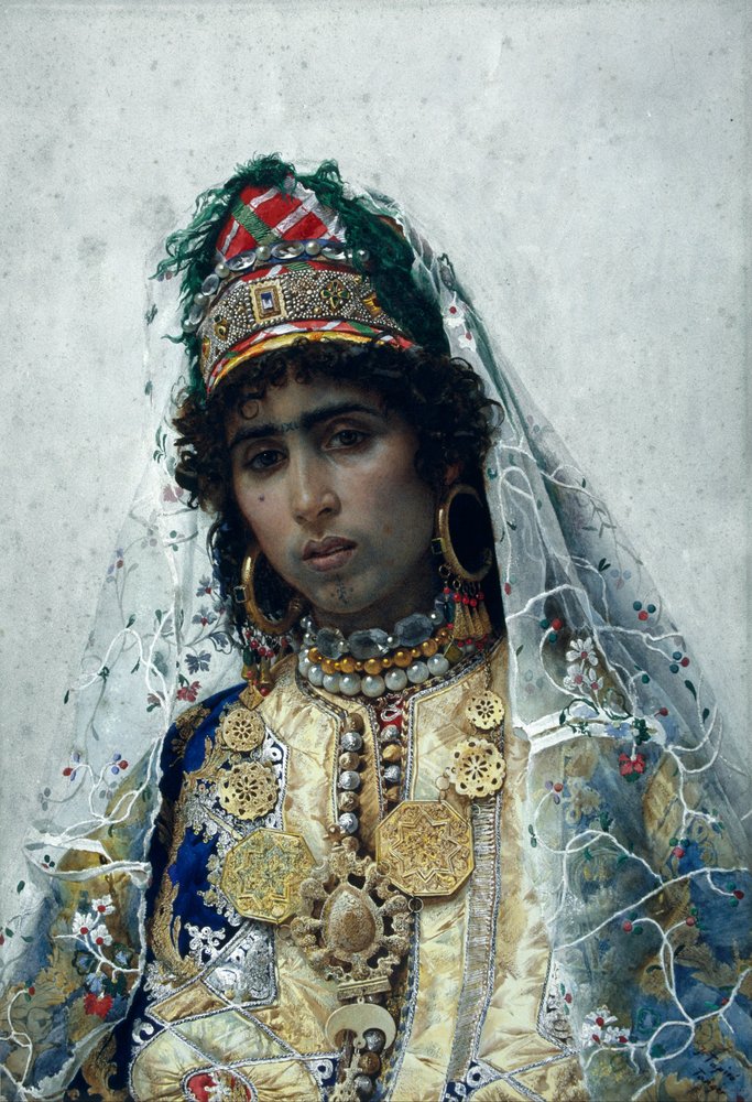 Mariée berbère - Josep Tapiro Baro