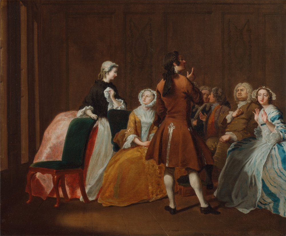 La famille Harlowe, tirée de "Clarissa" de Samuel Richardson - Joseph Highmore