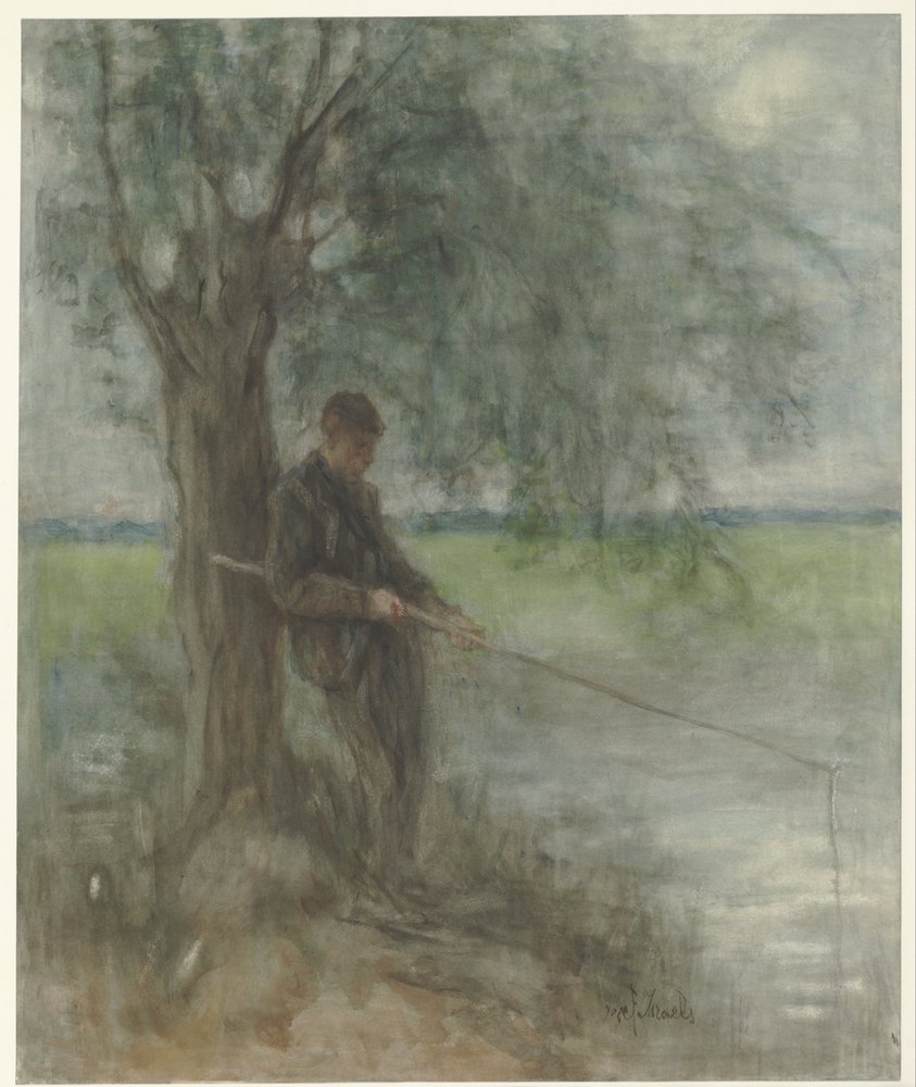 Un pêcheur - Jozef Israëls