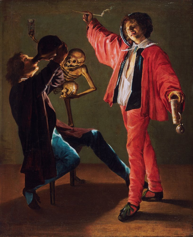 La dernière goutte (Le cavalier gai) - Judith Leyster