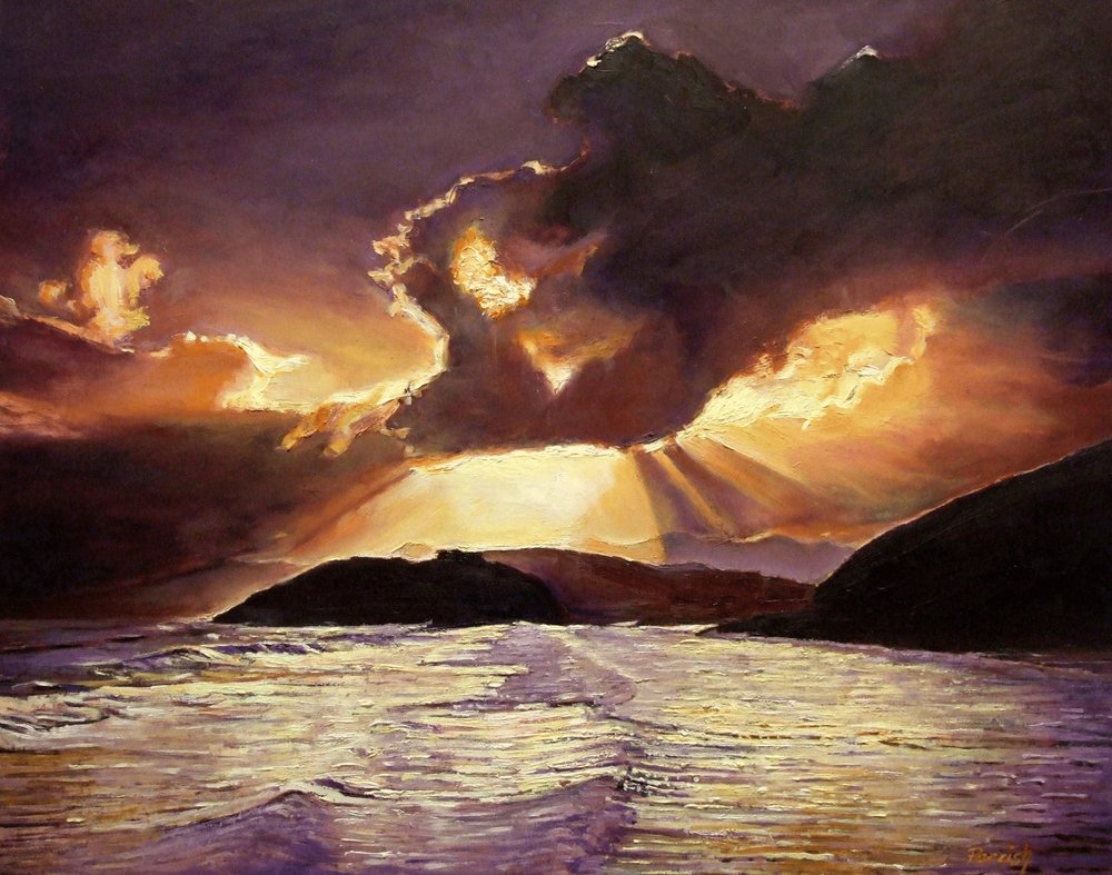 Voici la tempête, 2008 - Kevin Guild of Railway Artist Parrish