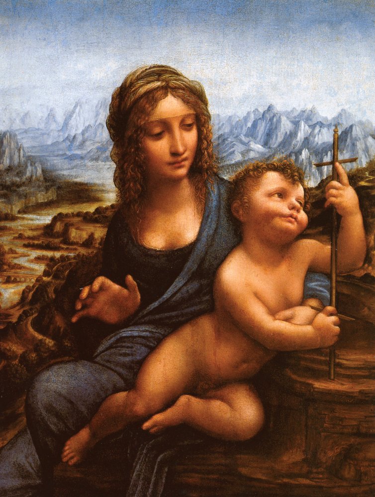 La Vierge au fuseau - Leonardo da Vinci