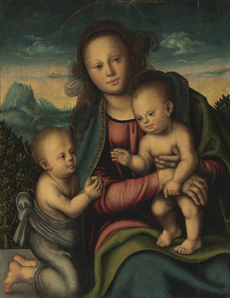 Vierge et Enfant avec le petit Jean-Baptiste