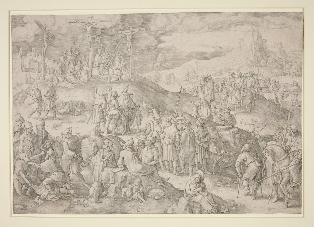 Golgotha (Le Grand Calvaire) - Lucas van Leyden
