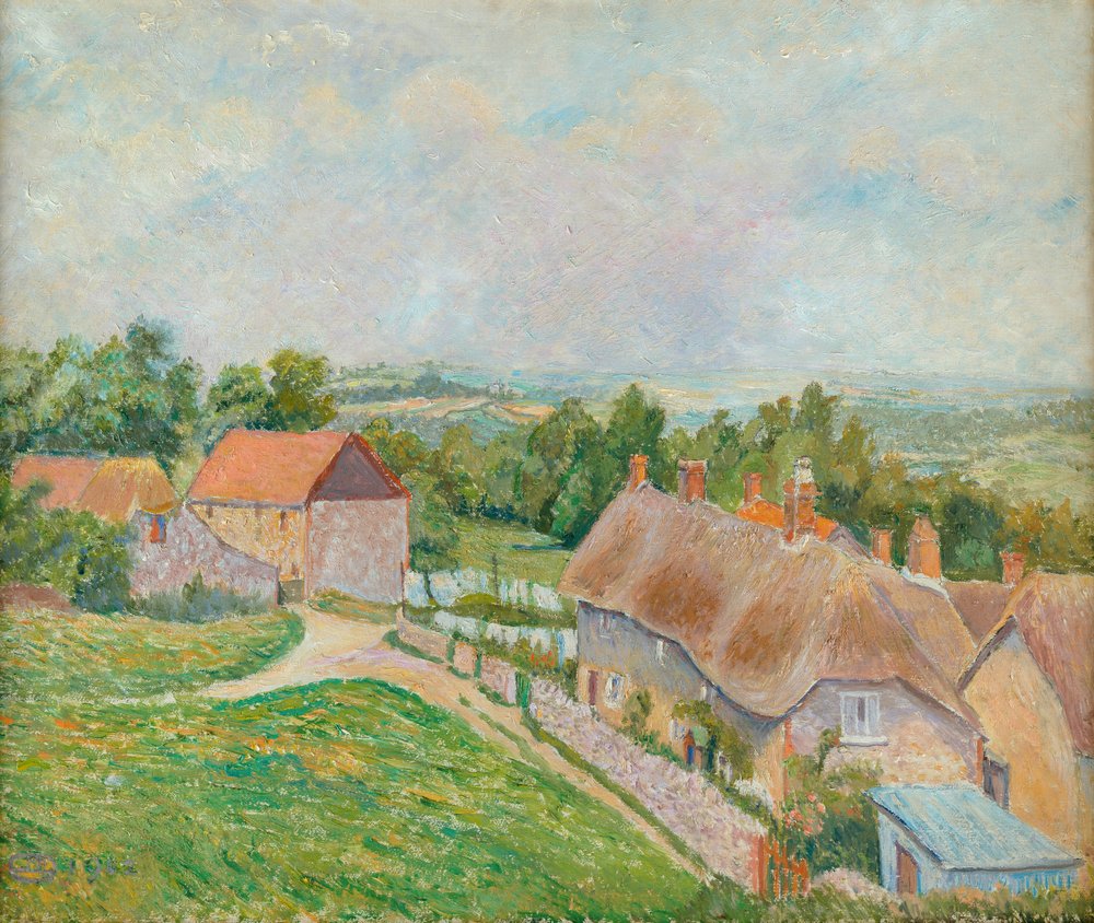 Phippens Cottage, Hewood Green - Lucien Pissarro