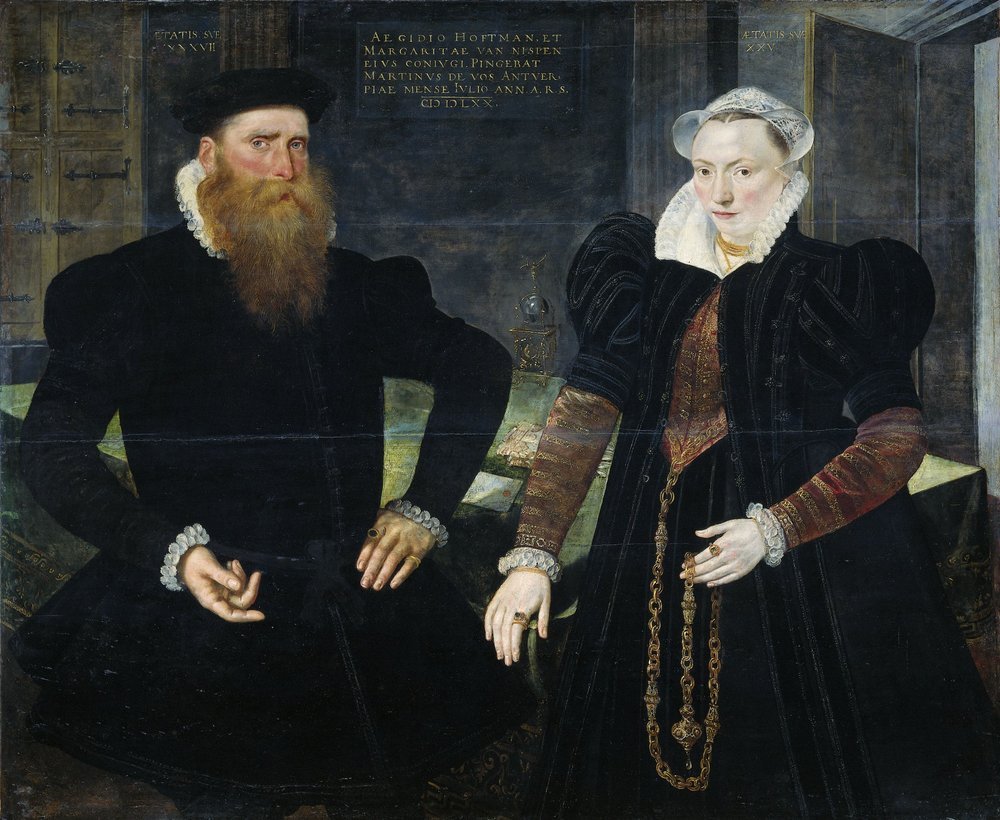 Portrait de Gillis Hooftman - Maarten de Vos