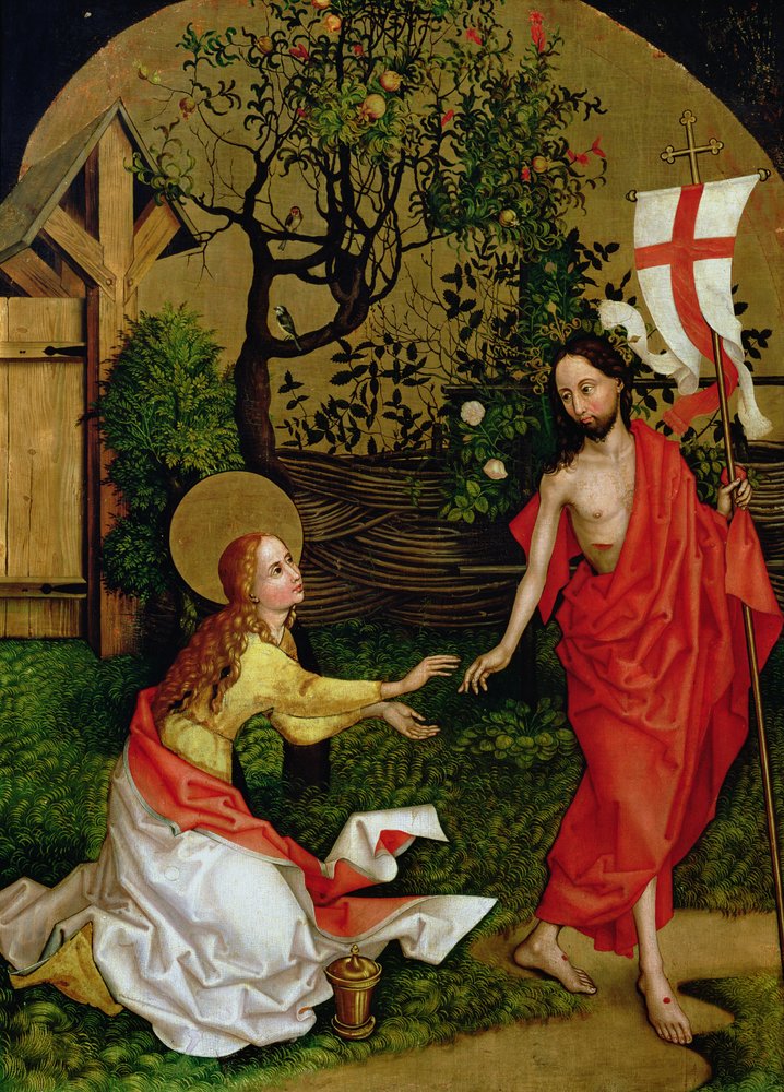 Retable des Dominicains : Noli me tangere, vers 1470-80 - Martin Schongauer
