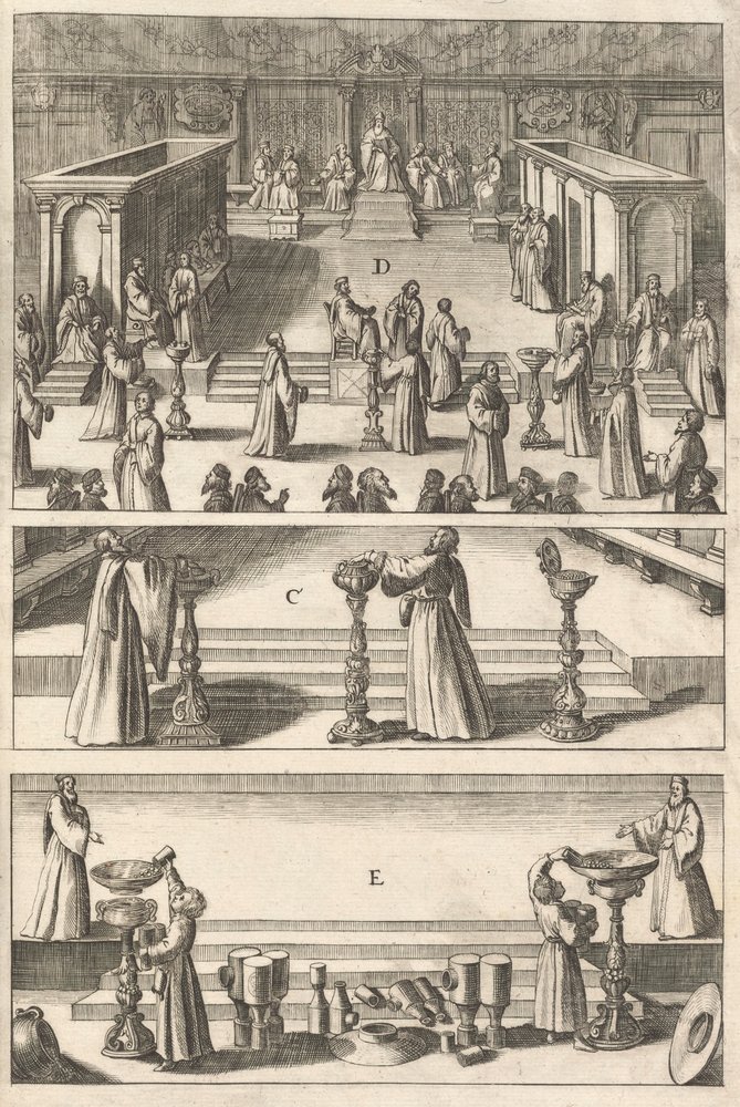 Planche de "Topographia Italiae", 1688 - Matthaus Merian