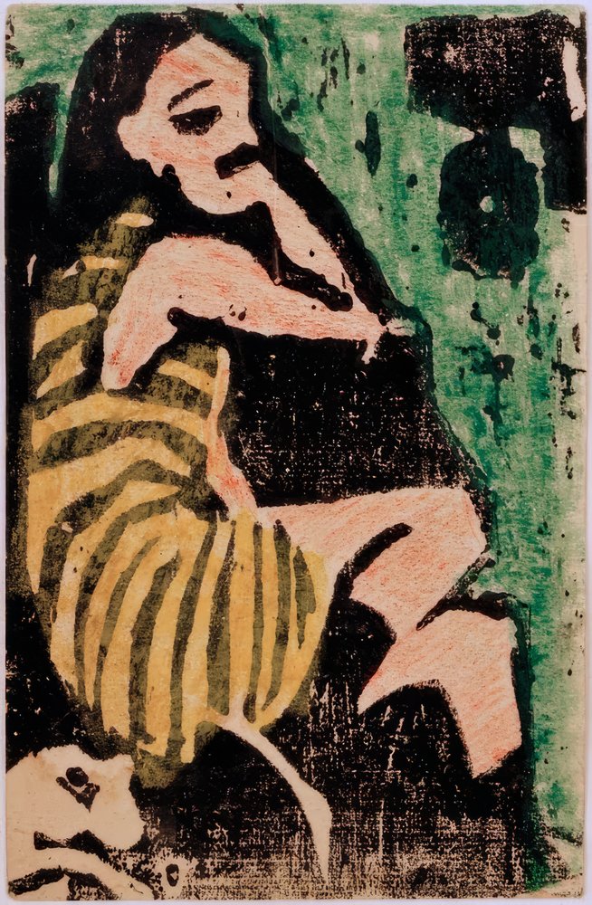 Artiste (Marcella) - Max Pechstein