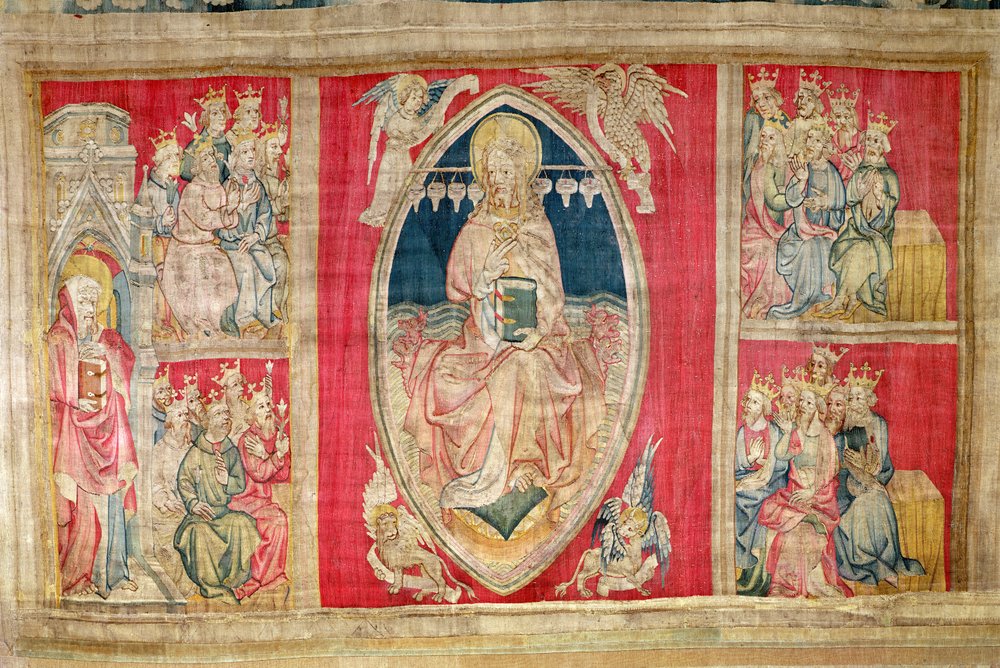 Christ en majesté avec les bêtes apocalyptiques et les vingt-quatre vieillards, no.4 de 