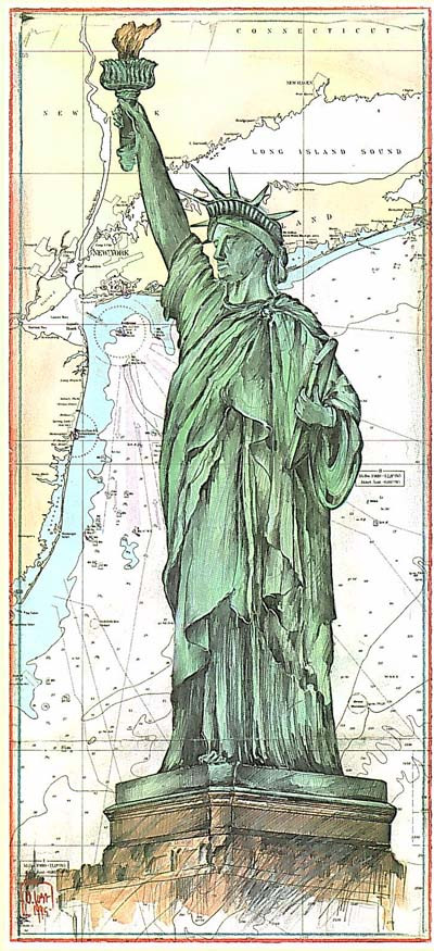 Statue de la Liberté - Ole West