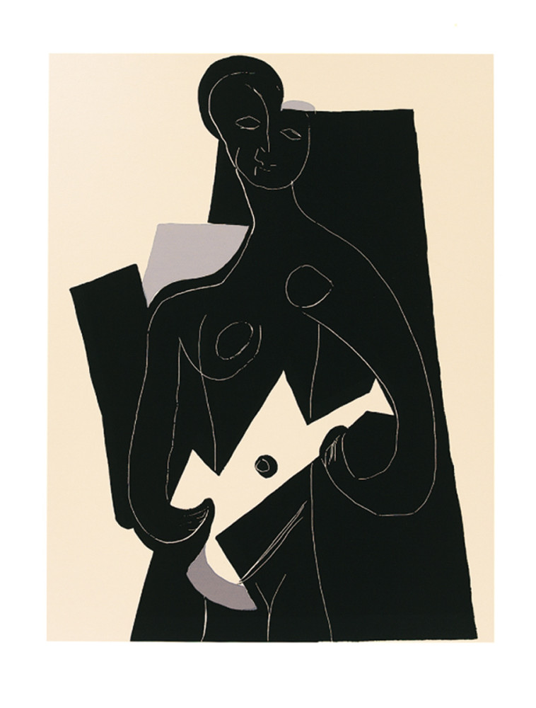 Femme avec une guitare - Pablo Picasso