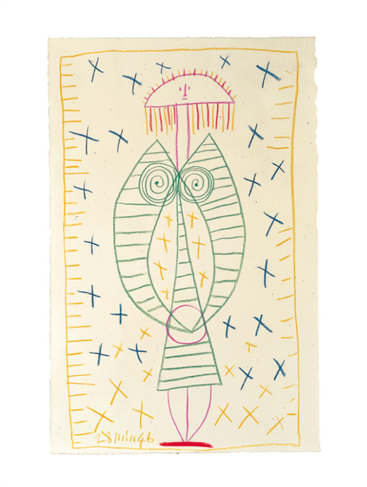 Femme debout (Ki. 2) - Pablo Picasso