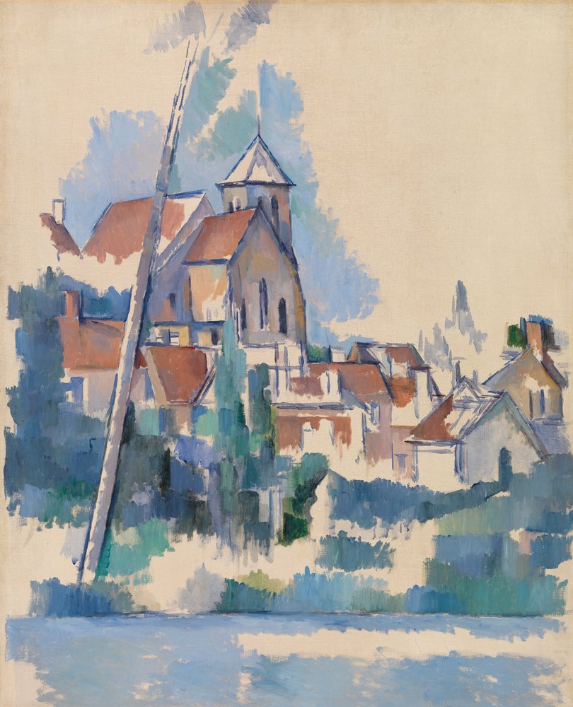 Église à Montigny-sur-Loing, 1898 - Paul Cézanne