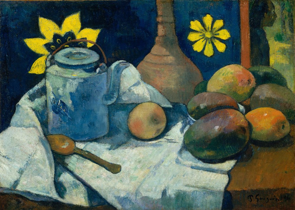 藤田嗣治、【Nature morte a la theiere】 Paul_Gauguin_-