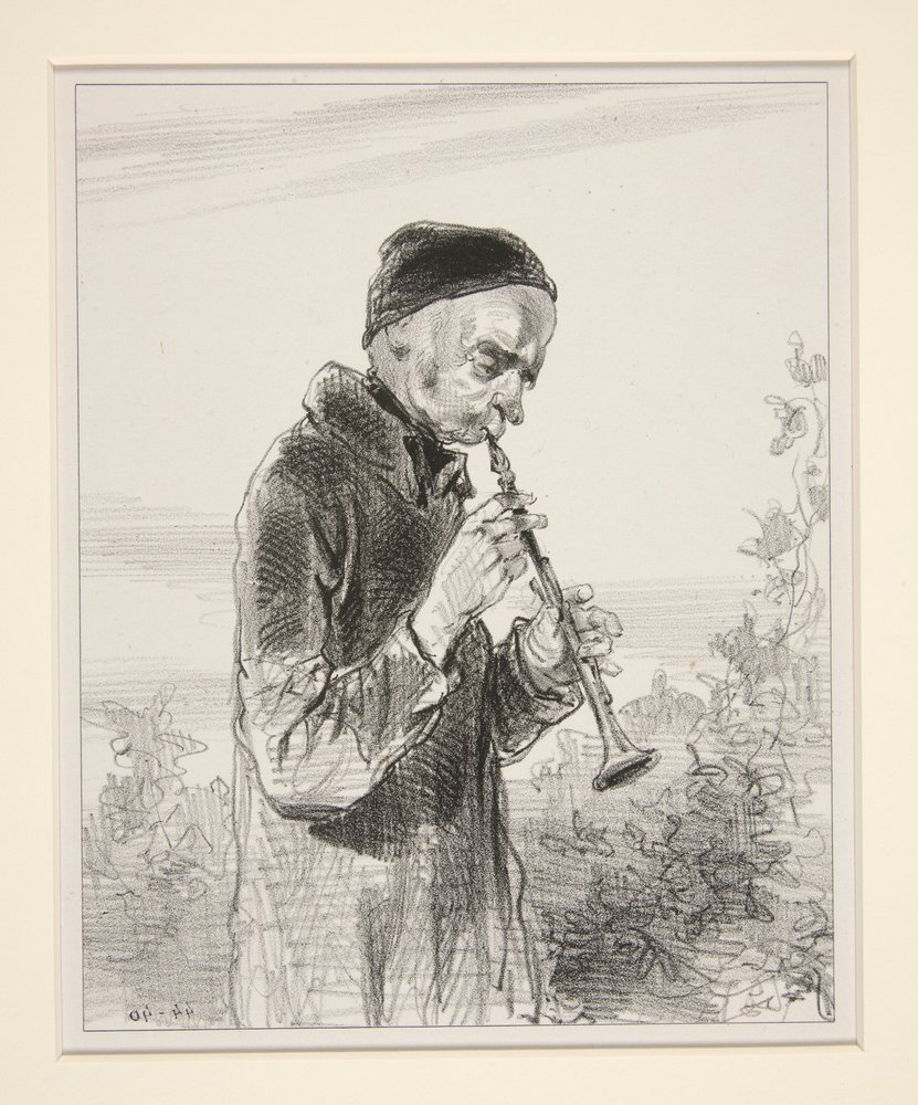 Clarinette - Paul Gavarni