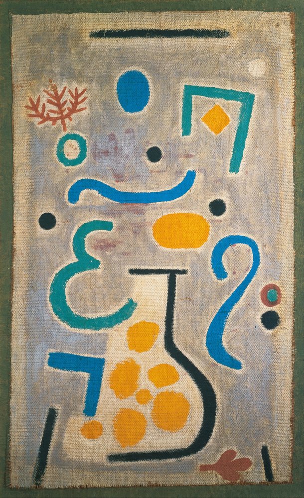 Le vase, 1938 - Paul Klee