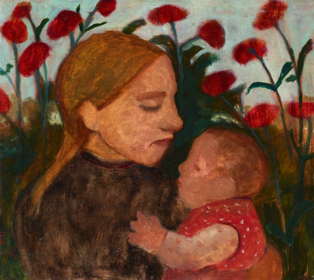Mère et enfant, c.1904 - Paula Modersohn-Becker