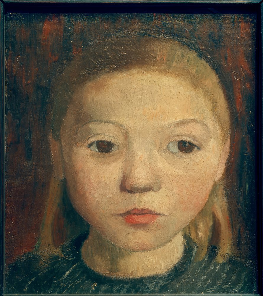 Tête de jeune fille - Paula Modersohn-Becker