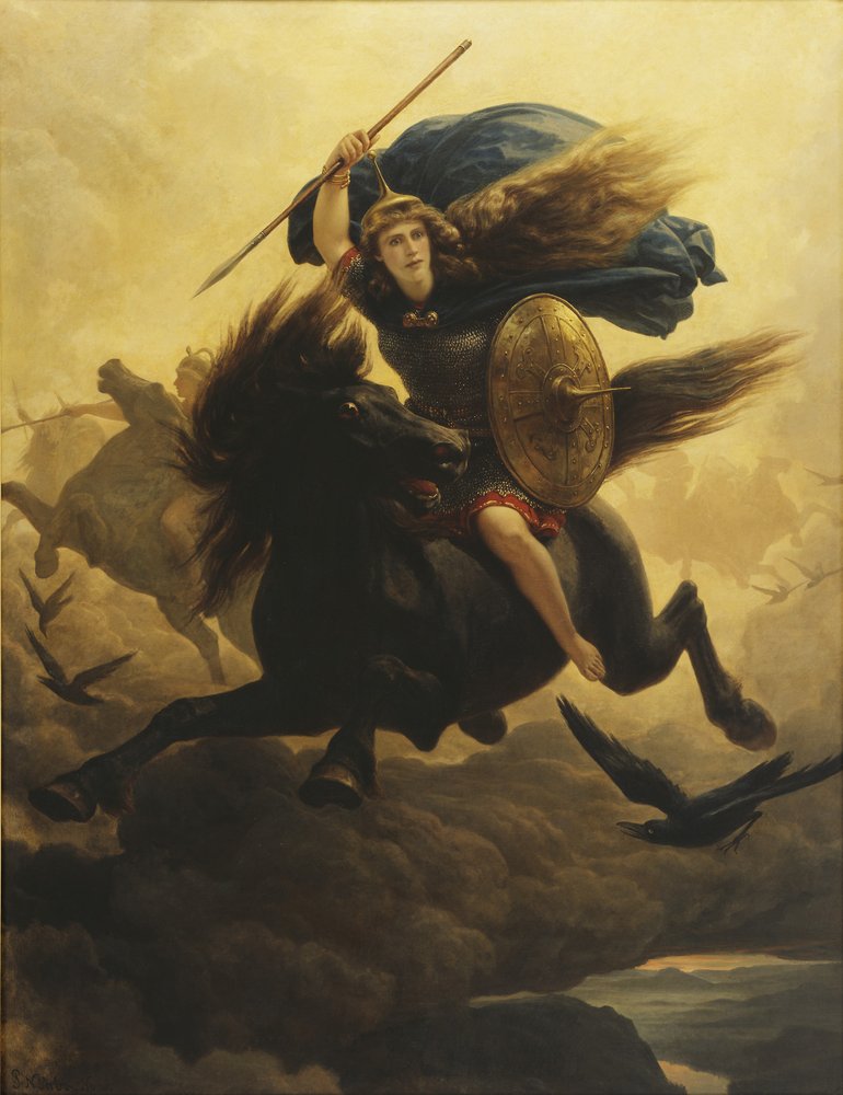 Valkyrie, 1865 - Peter Nicolai Arbo