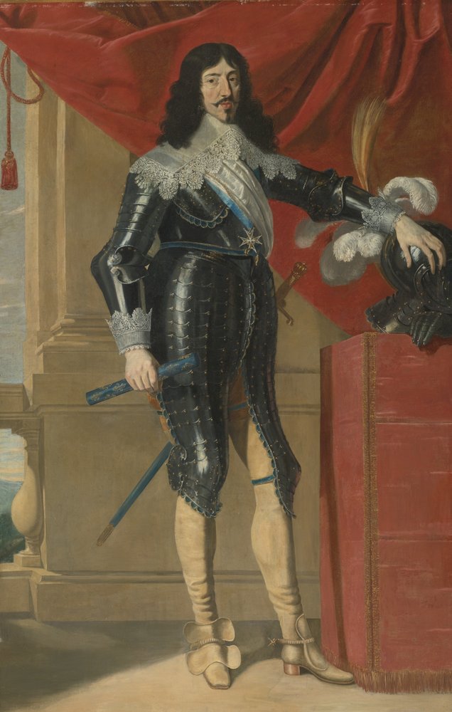 Portrait de Louis XIII de France 1601-1643, première moitié du 17ème siècle - Philippe de Champaigne