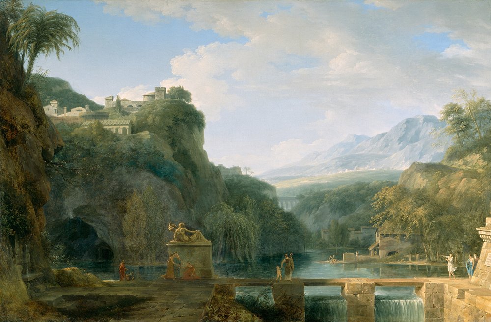 Paysage de la Grèce Antique, 1786 - Pierre-Henri de Valenciennes