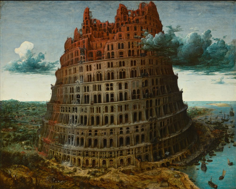 La tour de Babel (Rotterdam) - Pieter Bruegel the Elder