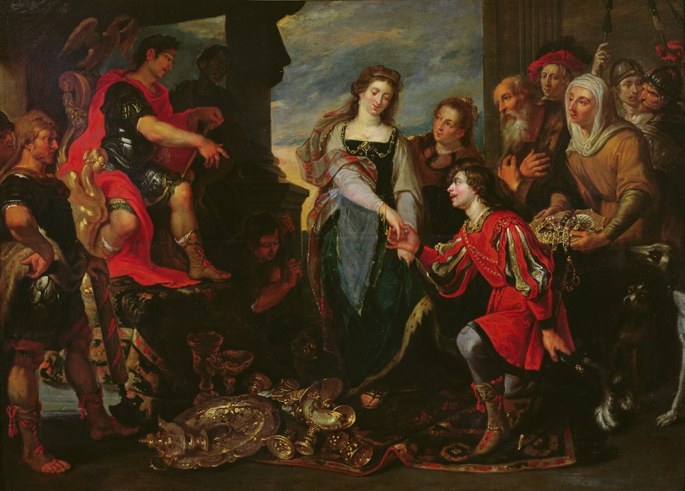 La Continence de Scipion (237-183 av. J.-C.) - Pieter van Mol