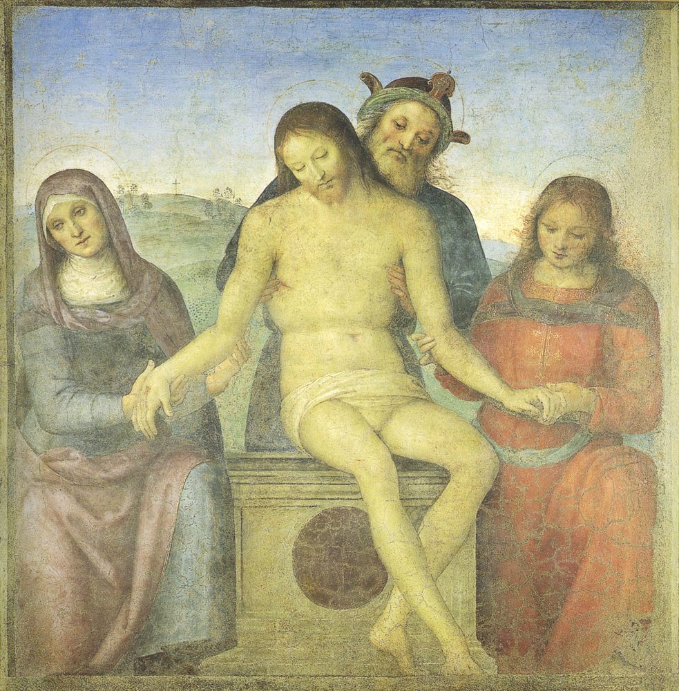 Christ en Pietà - Pietro Perugino
