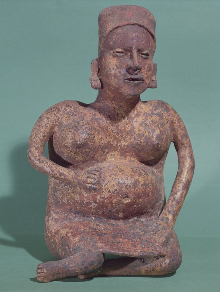 Femme enceinte (poterie) - Pre-Columbian