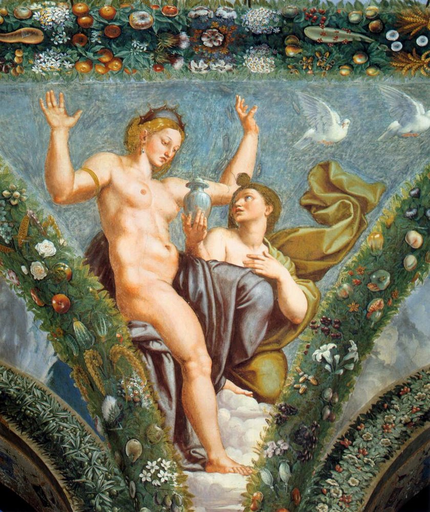 Vénus et Psyché - Raffaello Sanzio Raphael