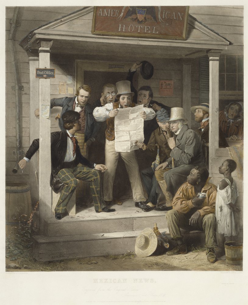 Nouvelles mexicaines, vers 1851 - Richard Caton after Woodville