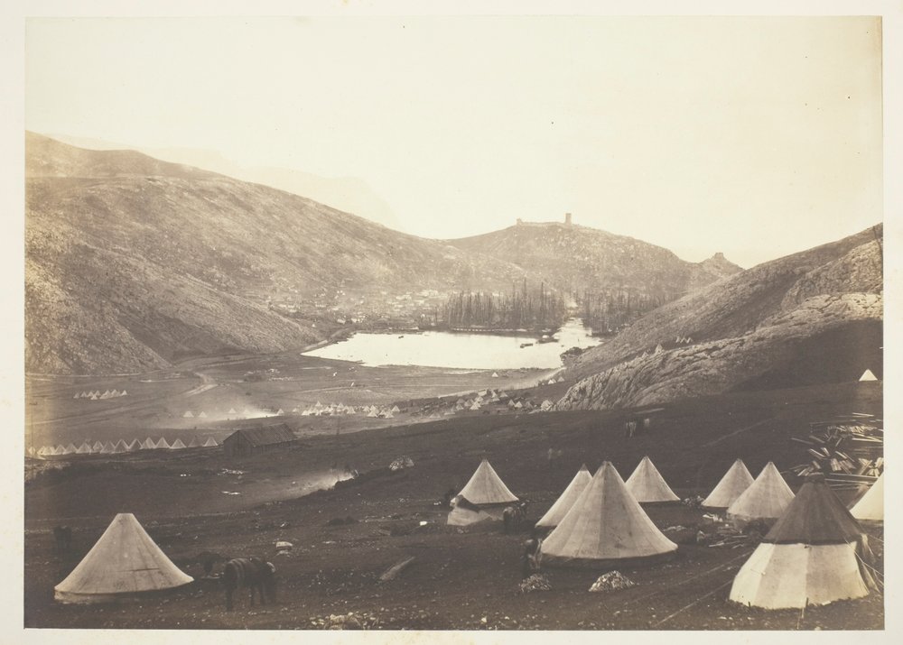 Balaklava depuis la colline de la Garde - Roger Fenton