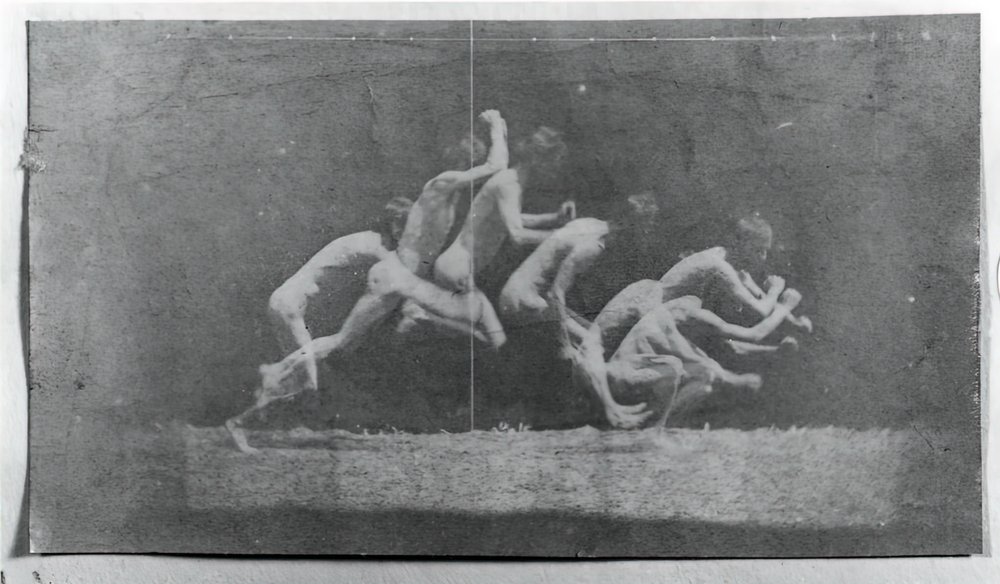 Photographies de la roue de Marey de George Reynolds, 1884