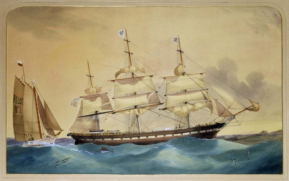 Le clipper 'Walmer Castle' | Thomas Goldsworth Dutton