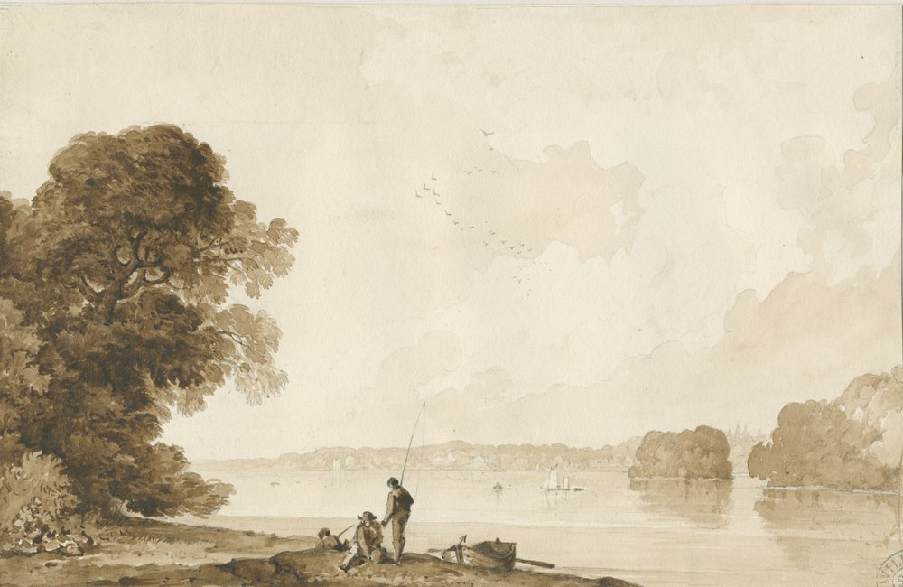 Chillington Park - Étang, nd [1837-1838] - Thomas Peploe Wood