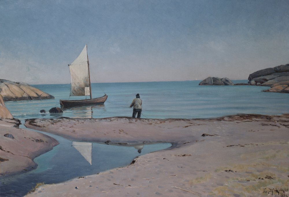 Section de plage à Ula - Thorolf Holmboe