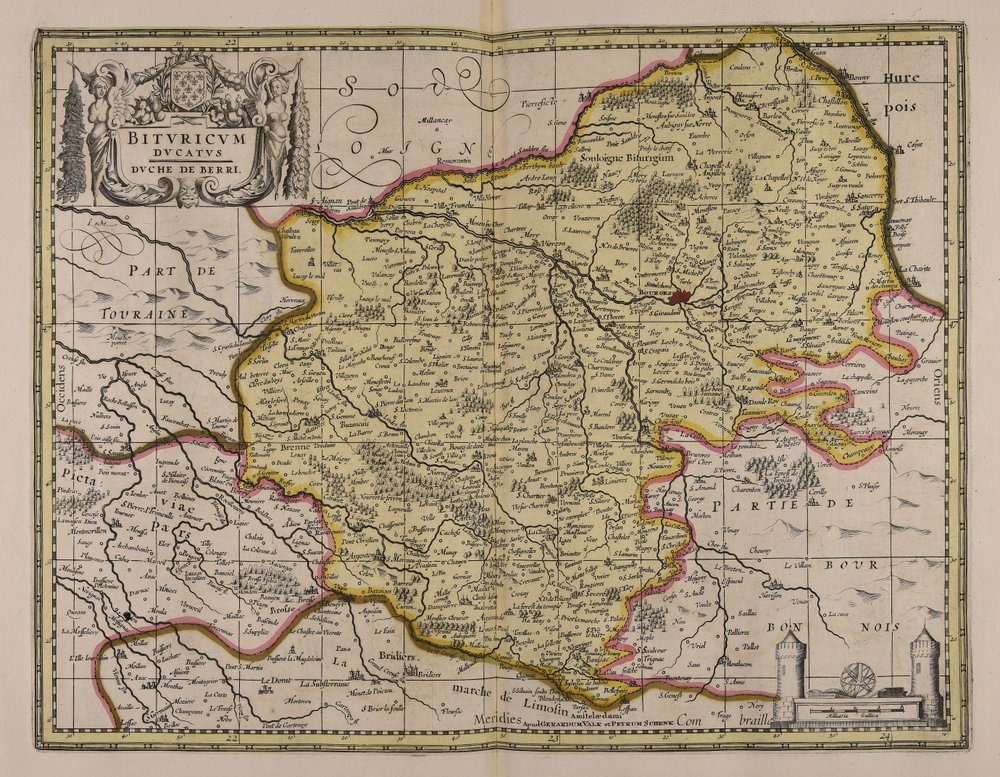 Bituricum ducatus = Duché de Berri - Unbekannt Unbekannt