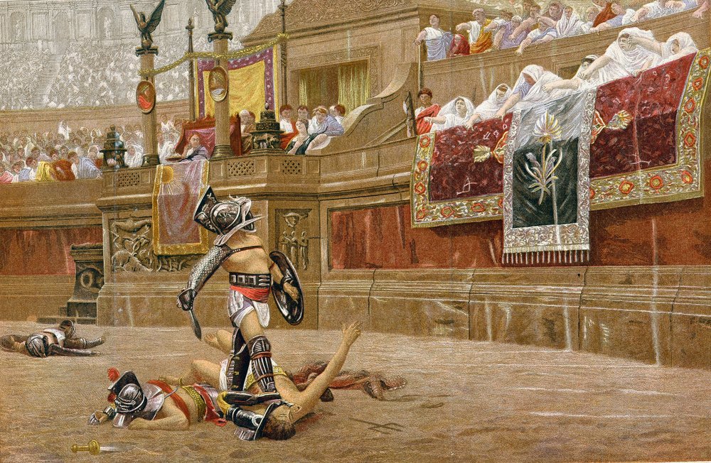 Gladiateurs dans l