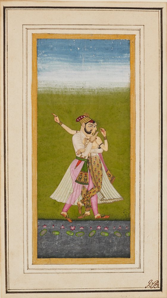 Amoureux près d