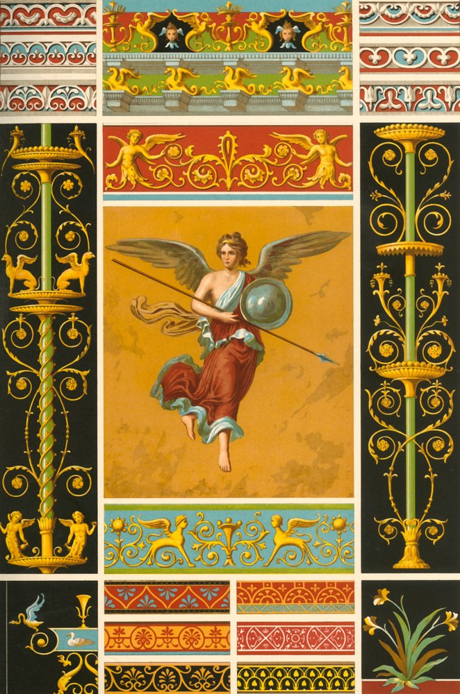 Peinture murale romaine et bas-reliefs polychromes, 1898 - Unbekannt
