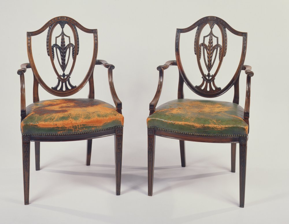 Paire de chaises de salle à manger en bois de rose George III, d