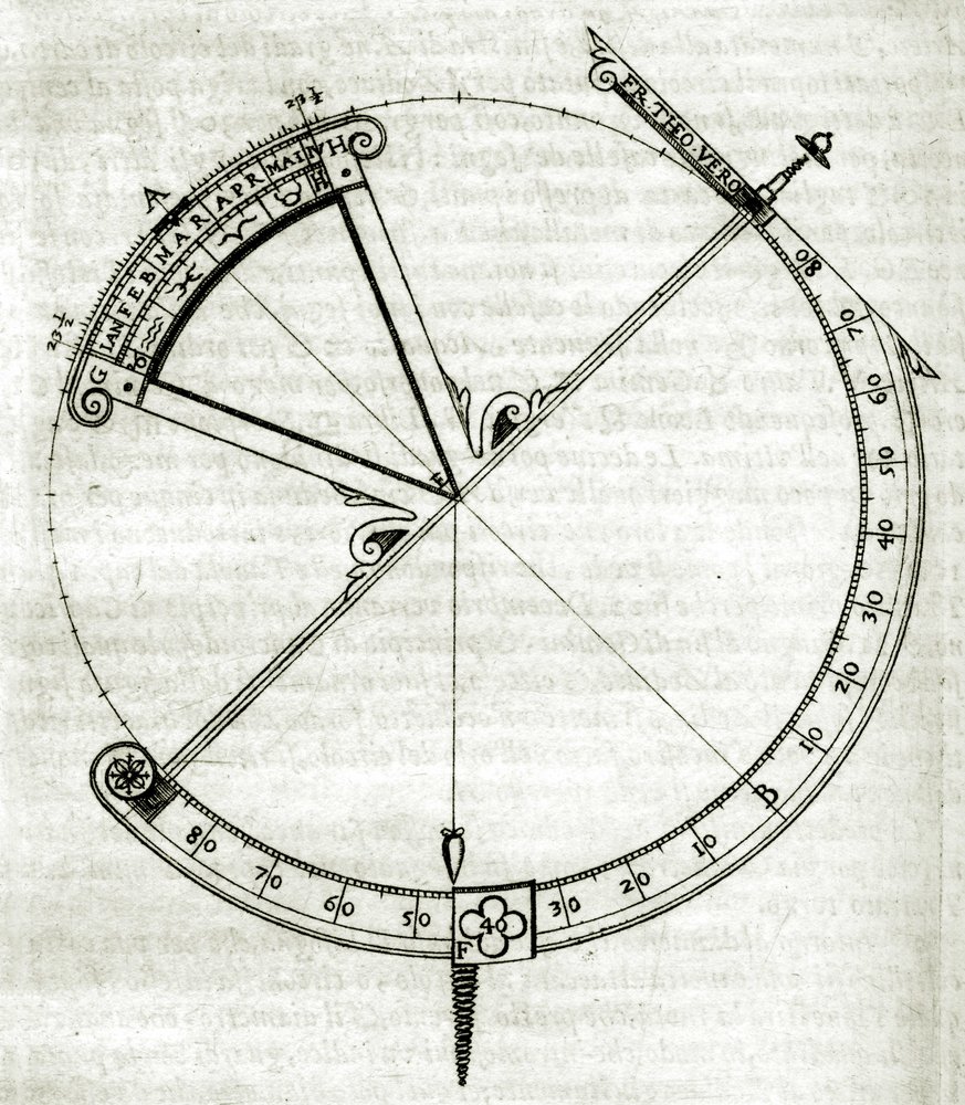 Planche tirée de « Armonia Astronomica et Geometrica, quattro trattati ne 