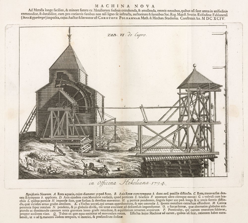 Treuil de levage, alimenté par l
